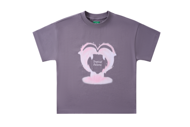 I <3 Dolphins Lavender Baby Tee