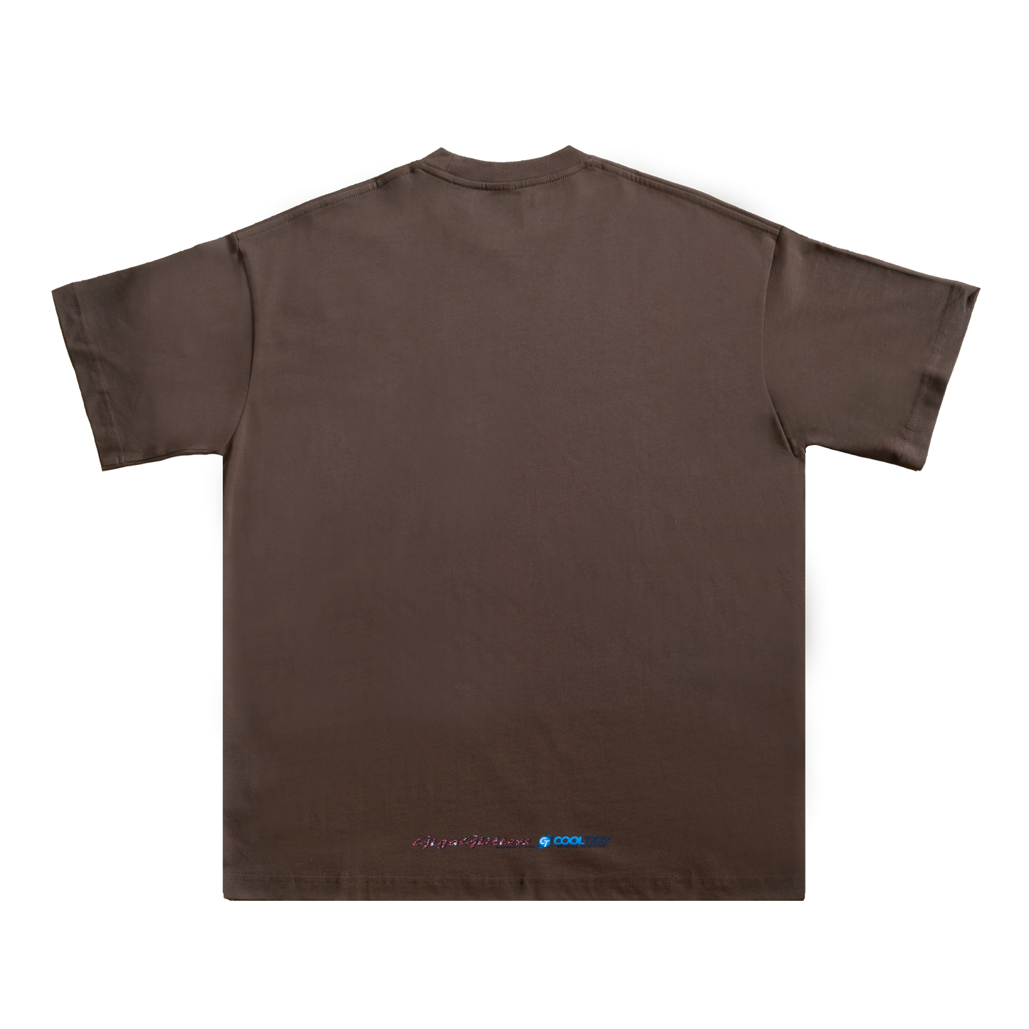 CoolText Logo on Brown Tee