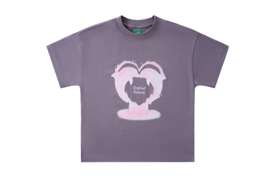 I <3 Dolphins Lavender Baby Tee