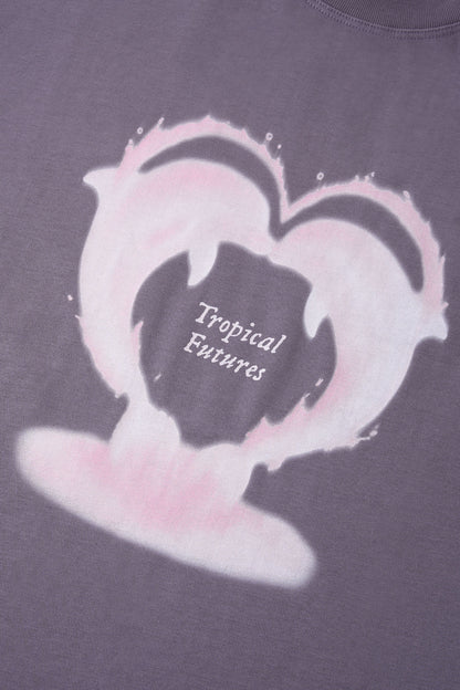 I <3 Dolphins Lavender Baby Tee