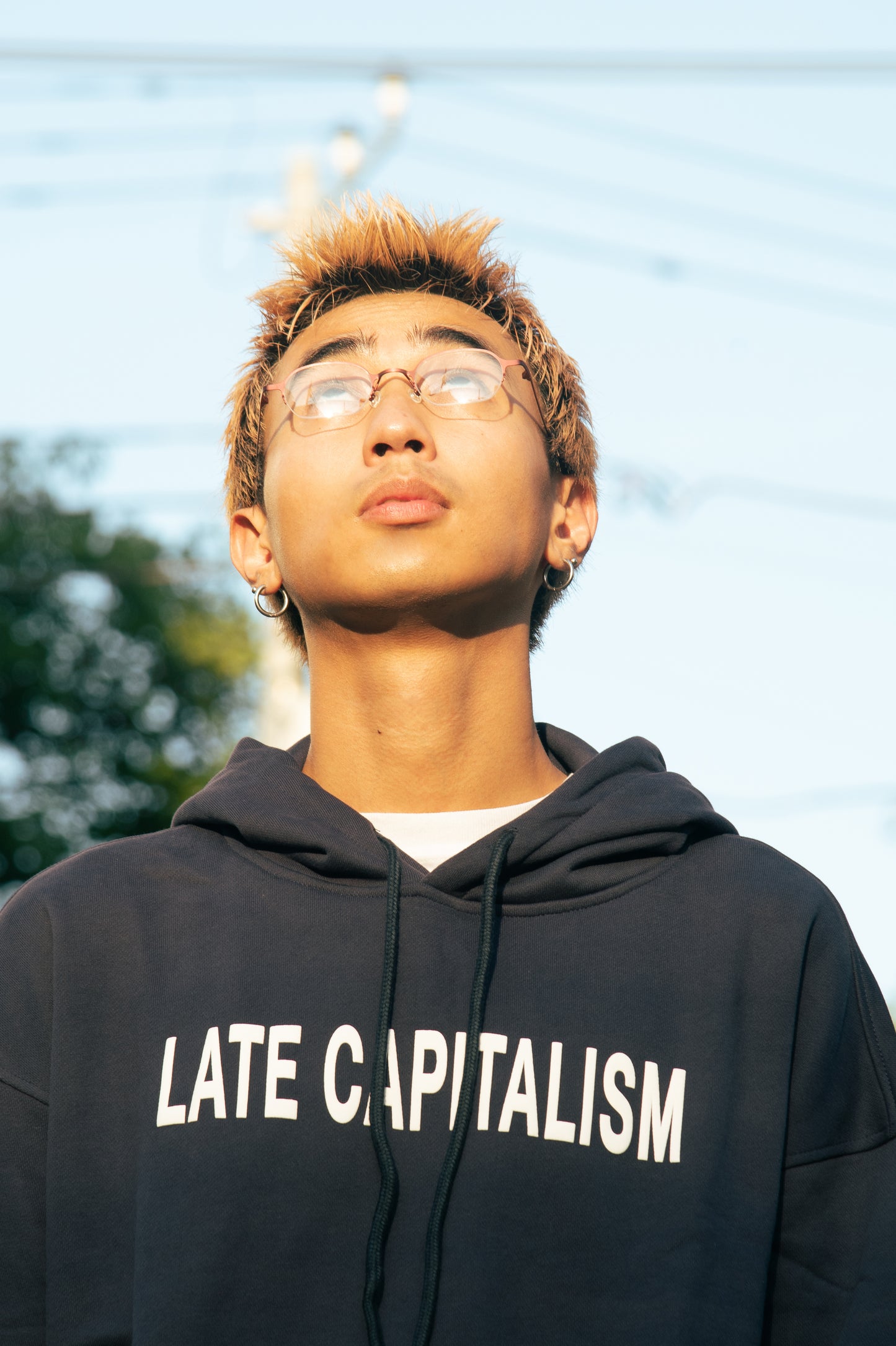 Late Capitalism Lightweight Hoodie