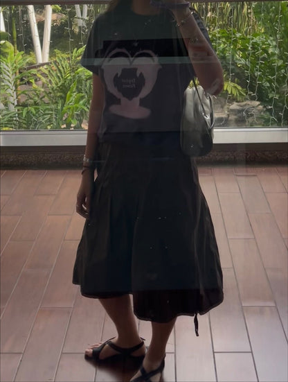 I <3 Dolphins Lavender Baby T-Shirt, worn on model