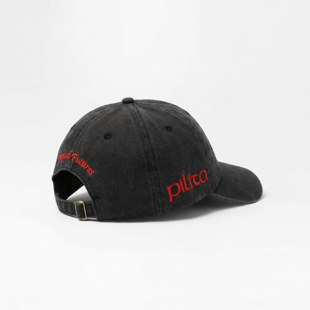 Philippine Love Songs Washed Dad Cap, side view