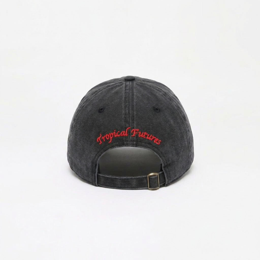 Philippine Love Songs Washed Dad Cap, back view