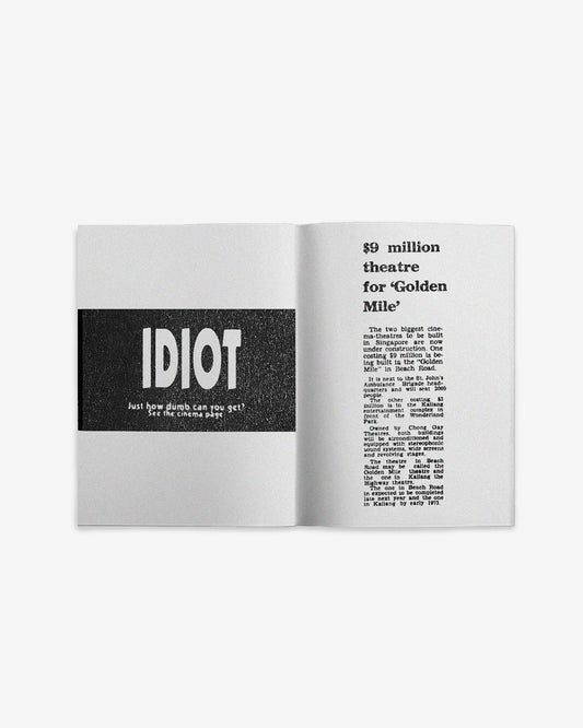 GMT Zine, inside spread