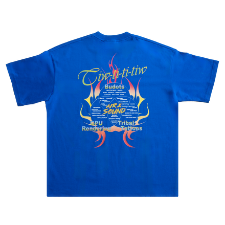 Tiwtiw Budots on Blue Tee