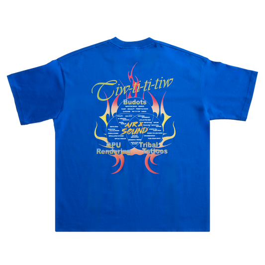 Tiwtiw Budots on Blue Tee