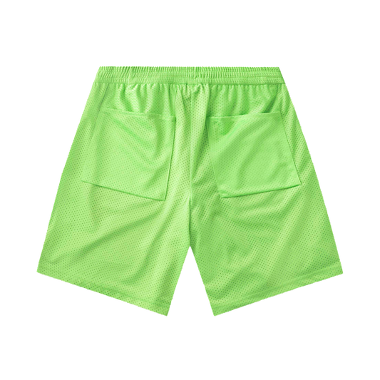 Goodfight x Tropical Futures Grocery Getter Sponsor Short Green, back view